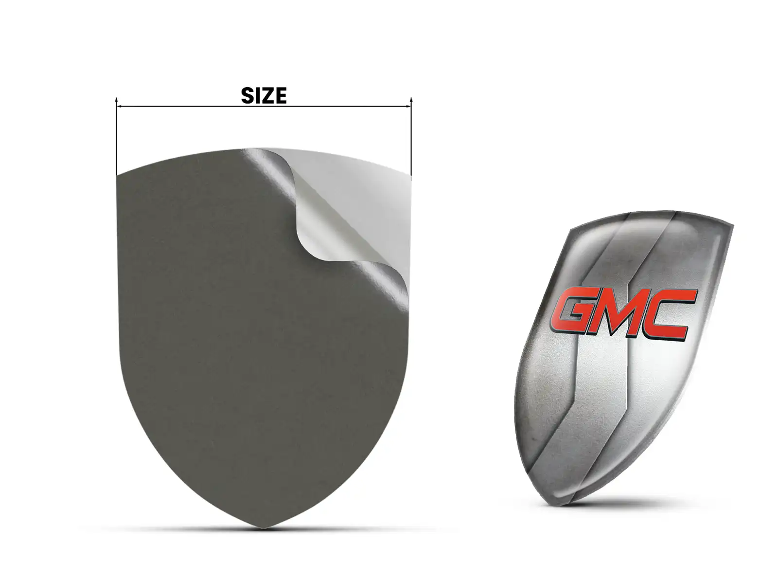 GMC Doming Aufkleber Auto Stilvoll Stabil Professionell